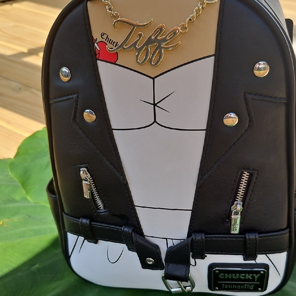 LOUNGEFLY Bride of Chucky Tiff Backpack NWT